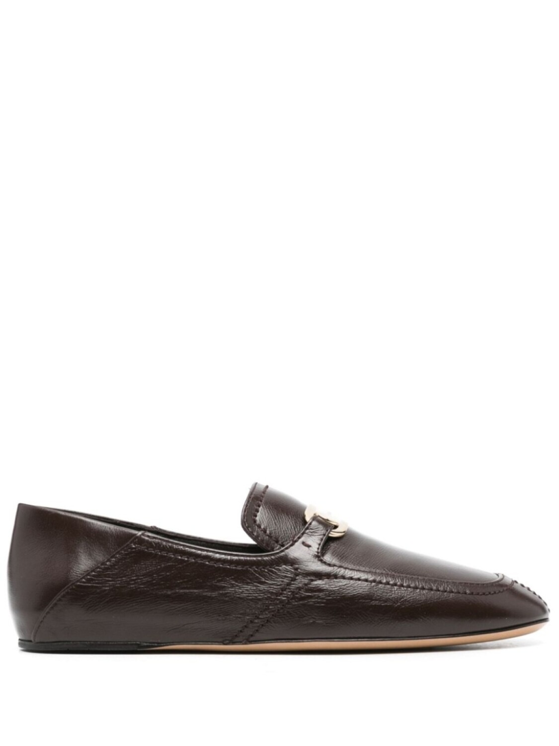 

Лоферы New Vara с логотипом Ferragamo, коричневый