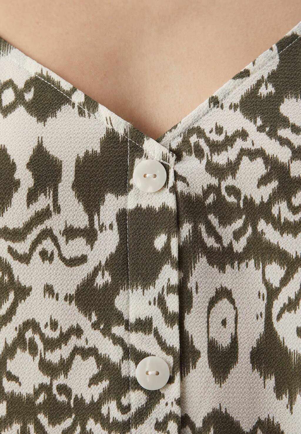 

Топ ONLY, зеленый Onlnova Life Button Singlet