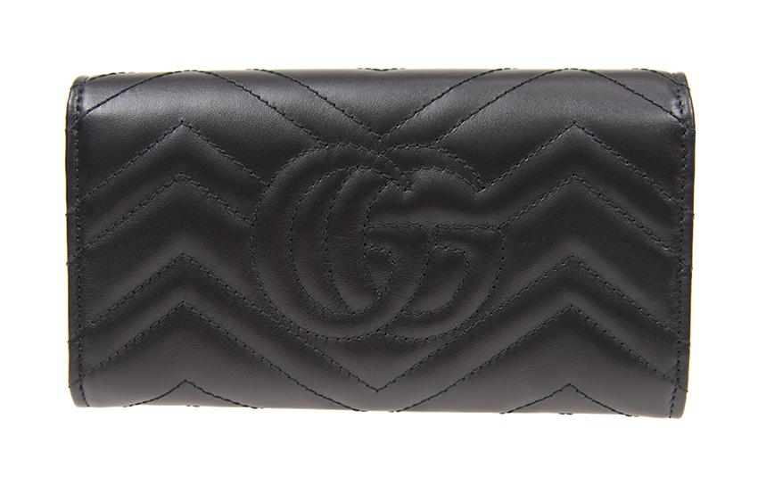 GUCCI Кошелёк GG Marmont из стёганой кожи — фото 3
