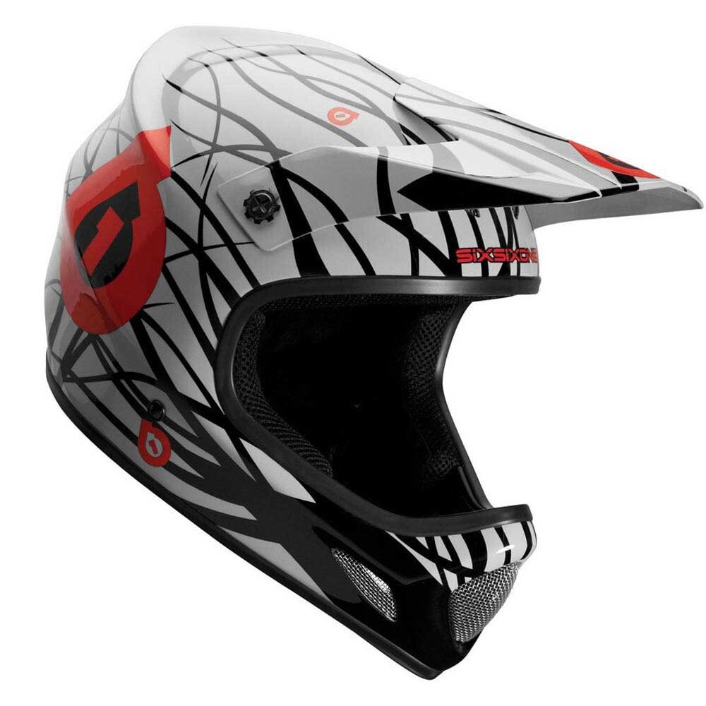 

Велосипедный шлем Sixsixone Evo Wired downhill, белый