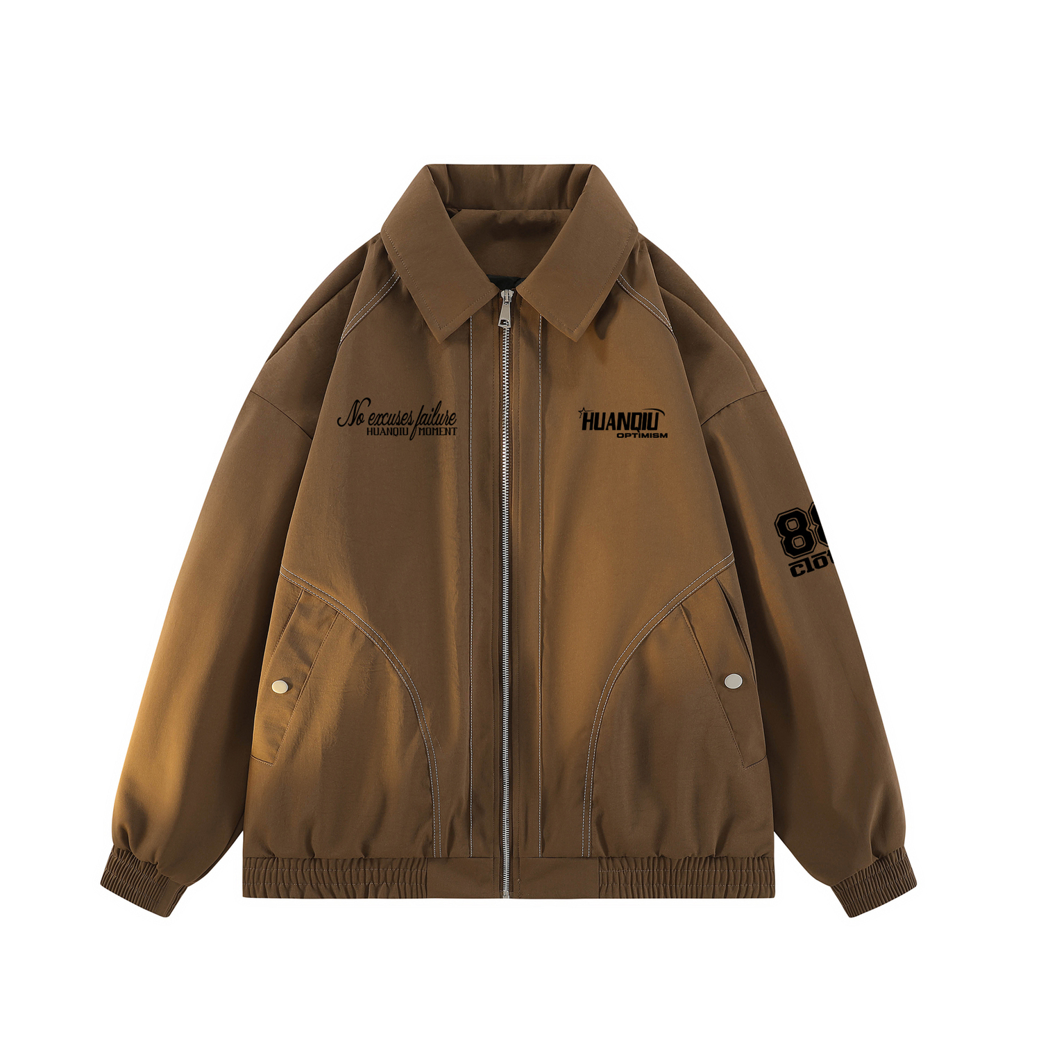 

Куртка Unisex Lapel Moderate Workwear HUANQIU, coffee (черный)