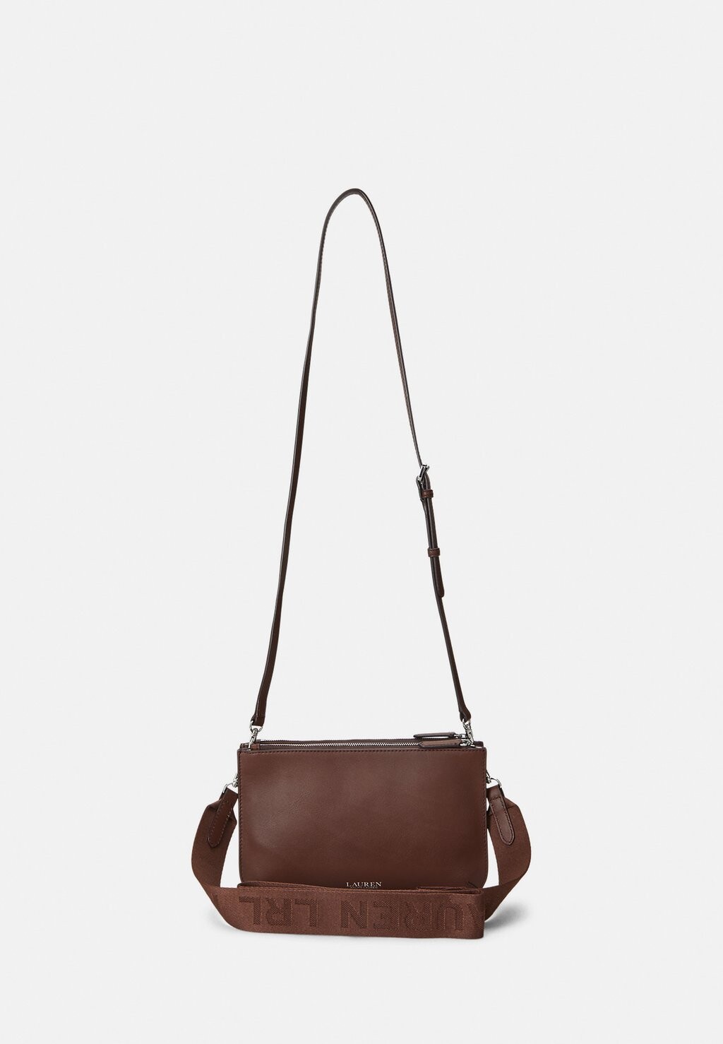 

Сумка через плечо LEATHER MEDIUM LANDYN CROSSBODY BAG Ralph Lauren, темно-коричневый