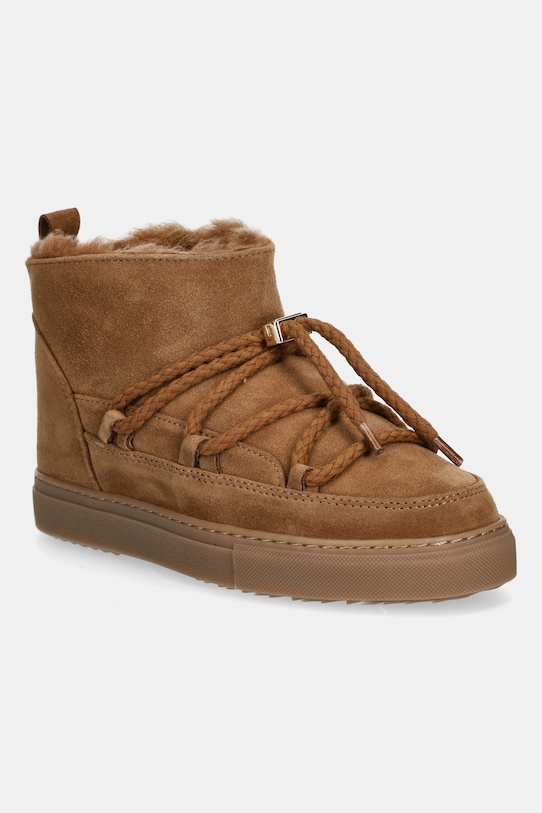 

Детские замшевые зимние ботинки CLASSIC LOW Inuikii, коричневый