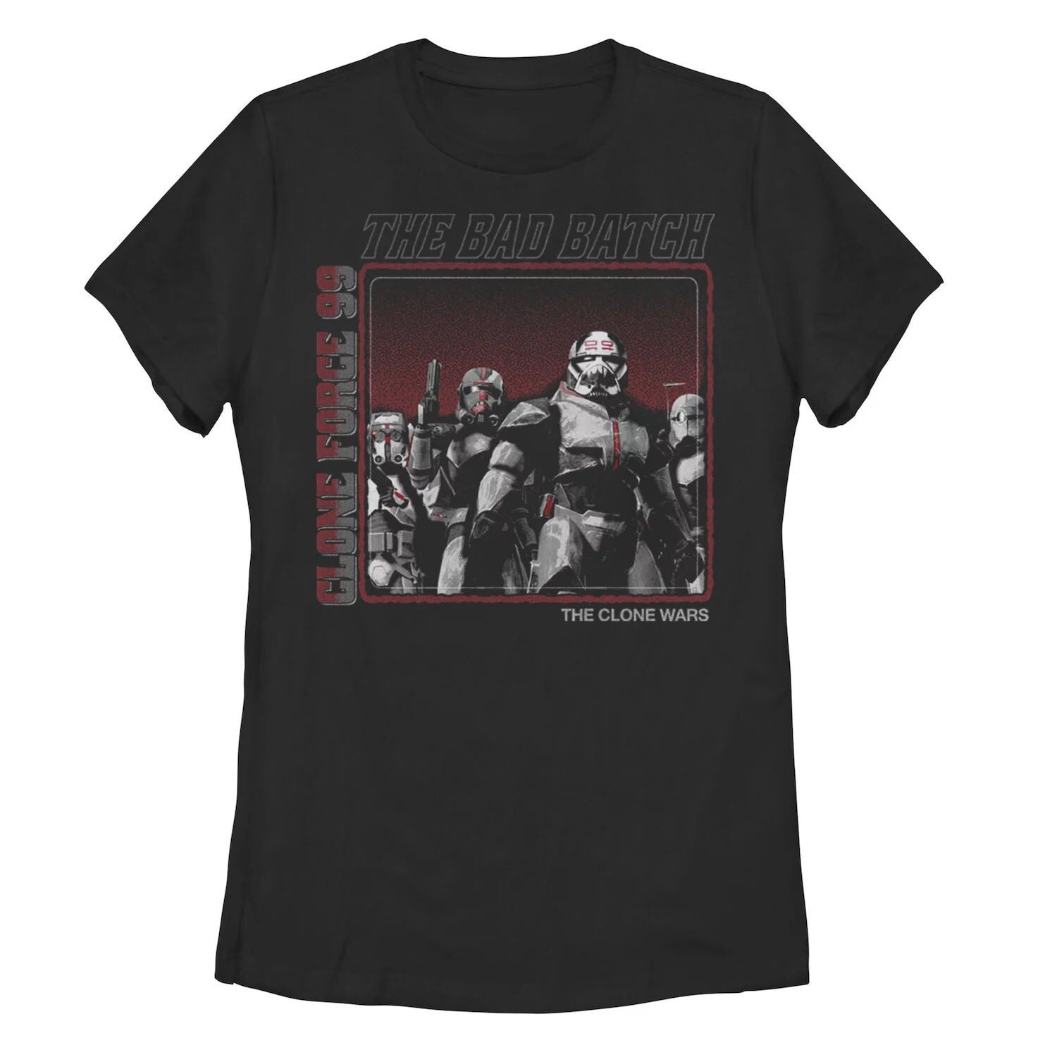 

Футболка «Звёздные войны: Войны клонов» для юниоров Clone Force 99 The Bad Batch Licensed Character