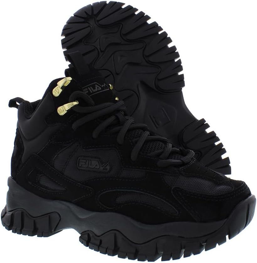 Кроссовки Fila Ray Tracer Tr 2 Mid унисекс для детей, черный — фото 2