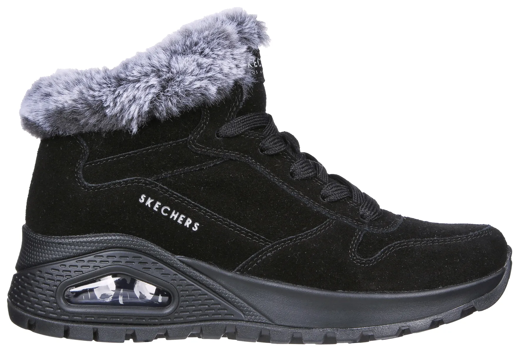 Зимние ботинки Skechers с водоотталкивающими свойствами, черный — фото 3