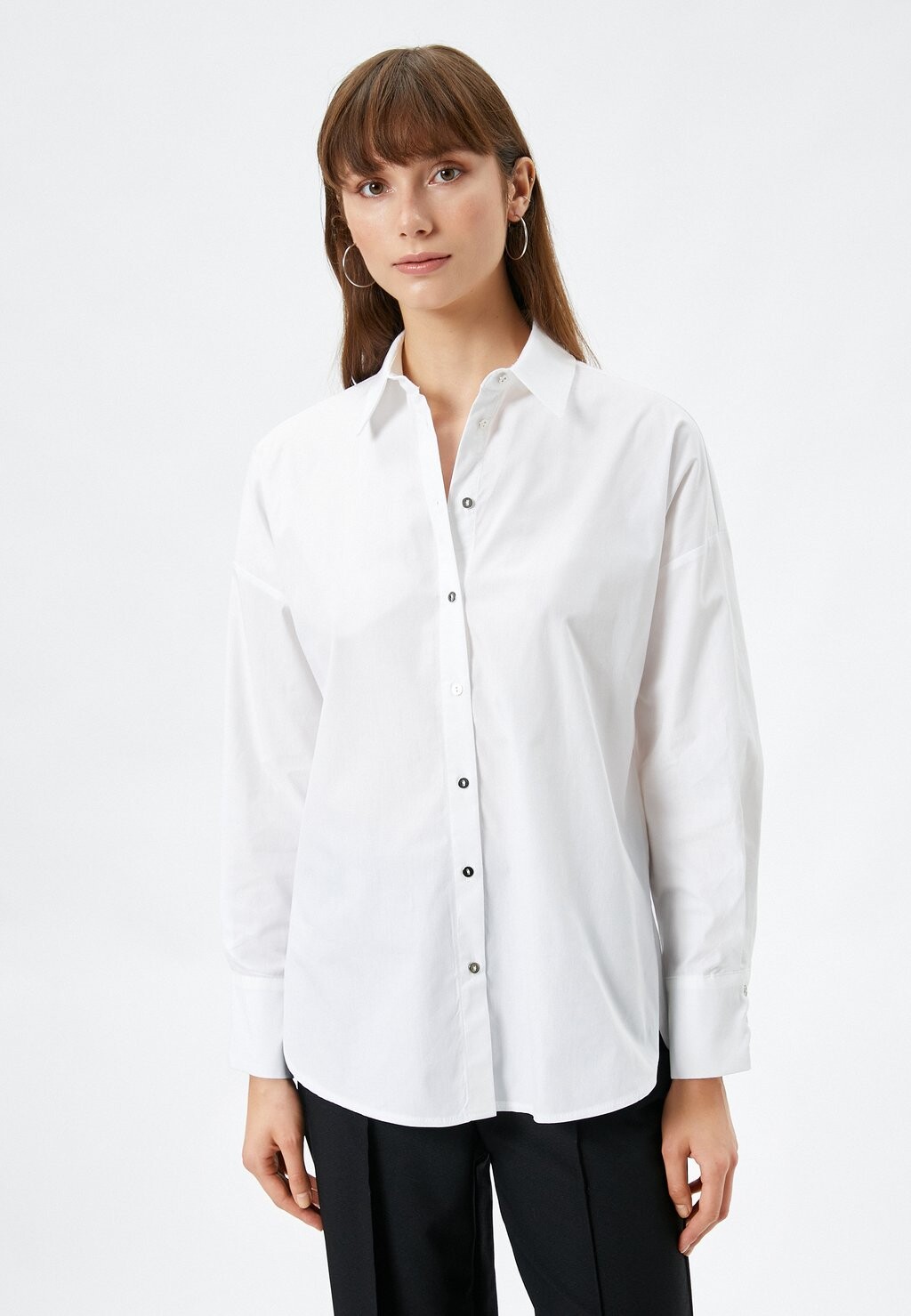 

Рубашка Long Sleeve Classic Koton, цвет off white