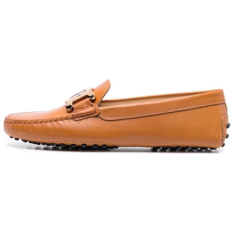 TOD'S Женские лоферы Gommino светло-коричневые