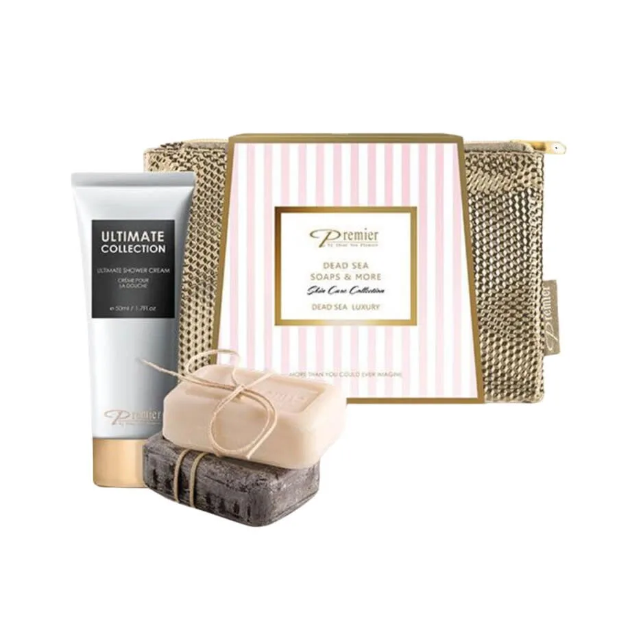Premier Luxury Skin Care Премьер Роскошный уход за кожей для женщин Набор подарочный мыло Мертвое море и другое для ванны и тела 7290106257078