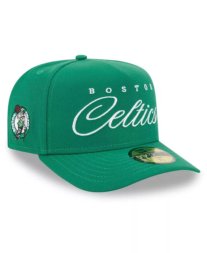 

Мужская подогнанная кепка 59FIFTY Kelly Green Boston Celtics 2025 NBA Draft A-Frame New Era
