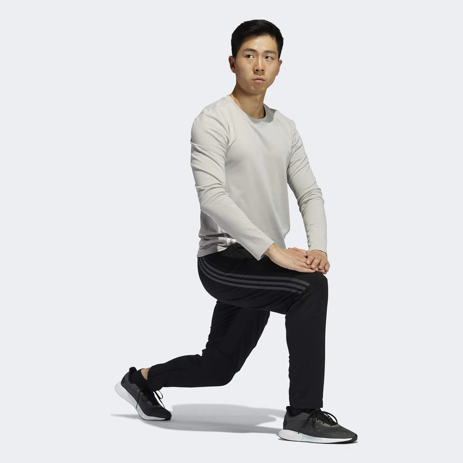 Мужские трикотажные брюки adidas Aero 3-Stripes для холодной погоды — фото 4