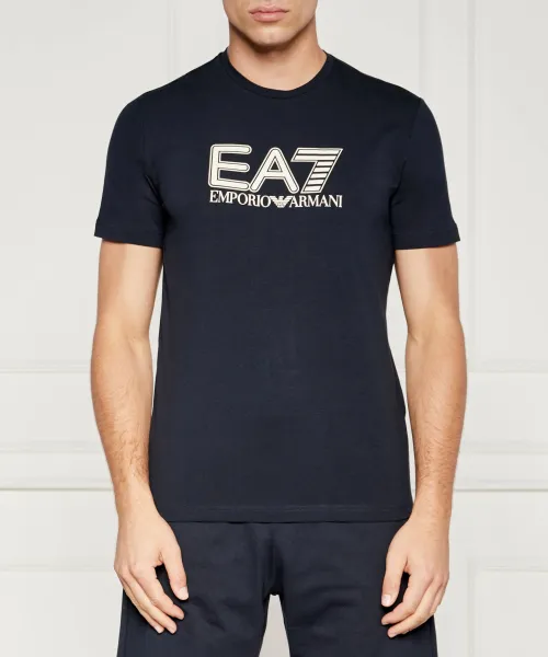 

Футболка Regular fit Ea7, синий