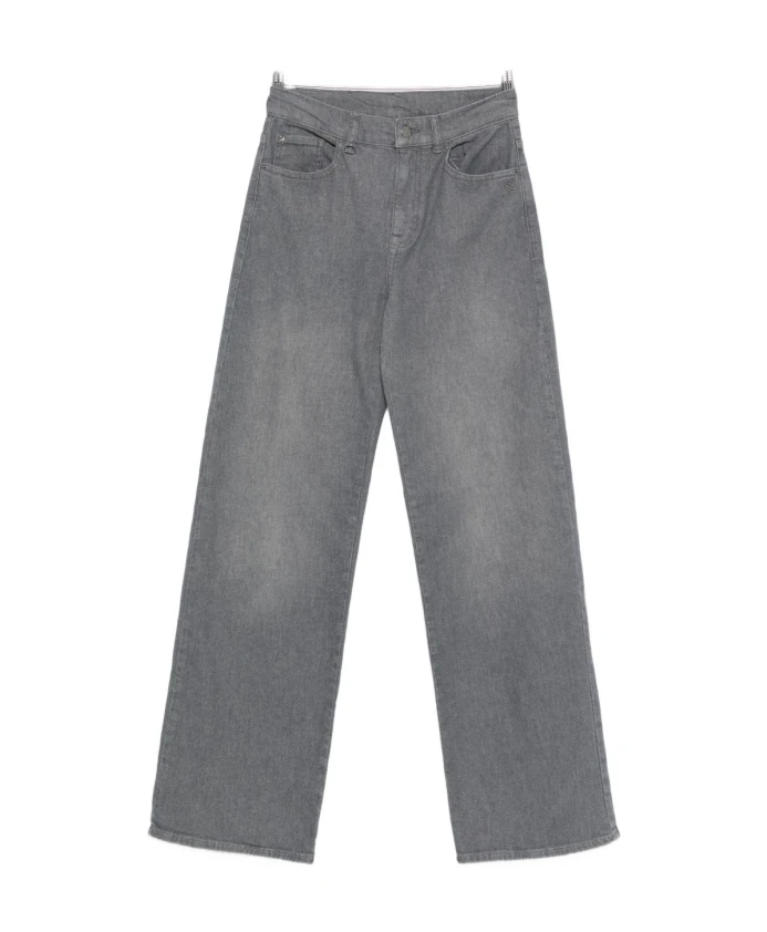 

Серые джинсы, застежка на пуговицы, пять карманов. Emporio Armani, серый