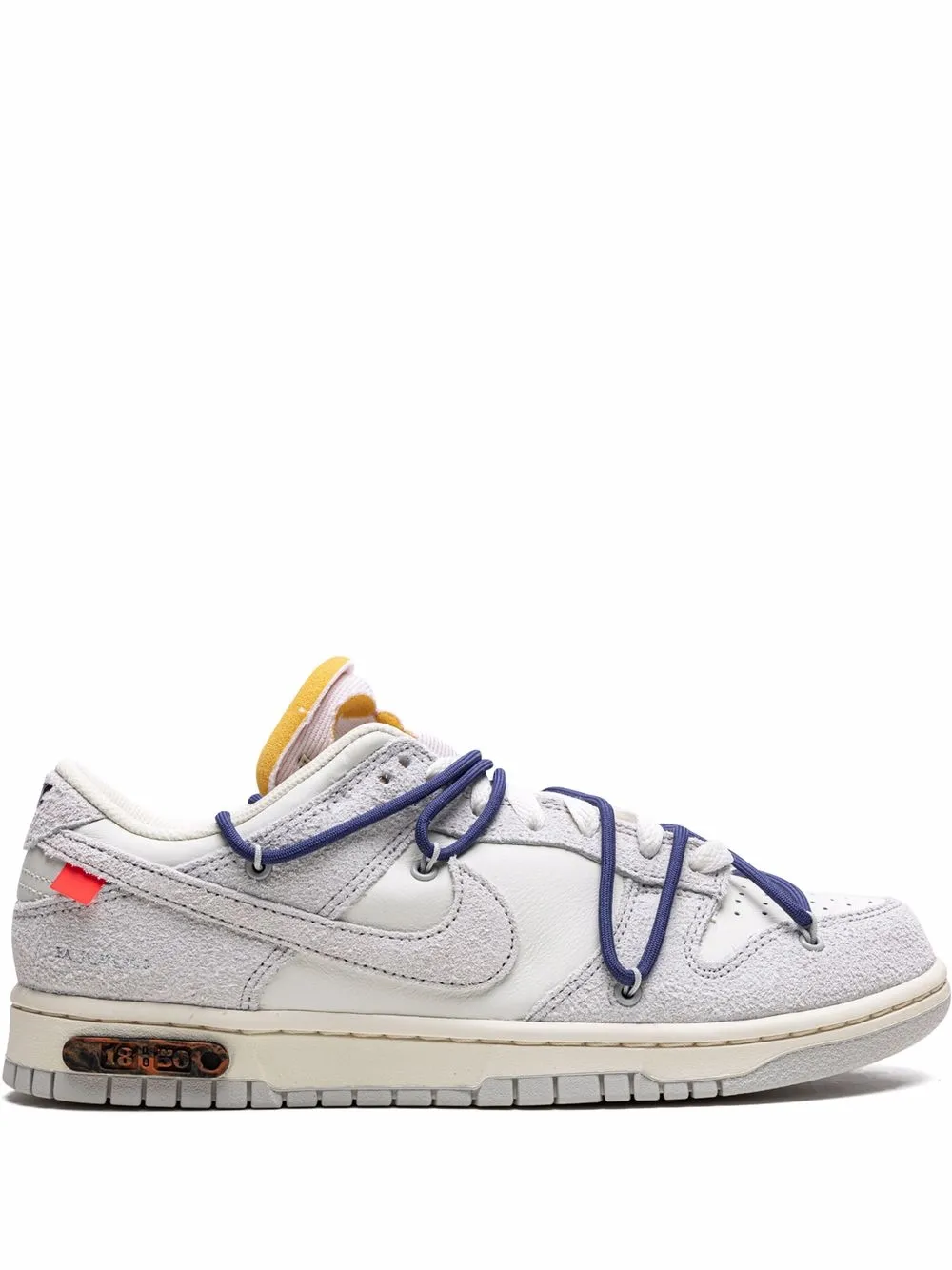 

Кроссовки Dunk Low из коллаборации с Off-White Nike X Off-White, серый