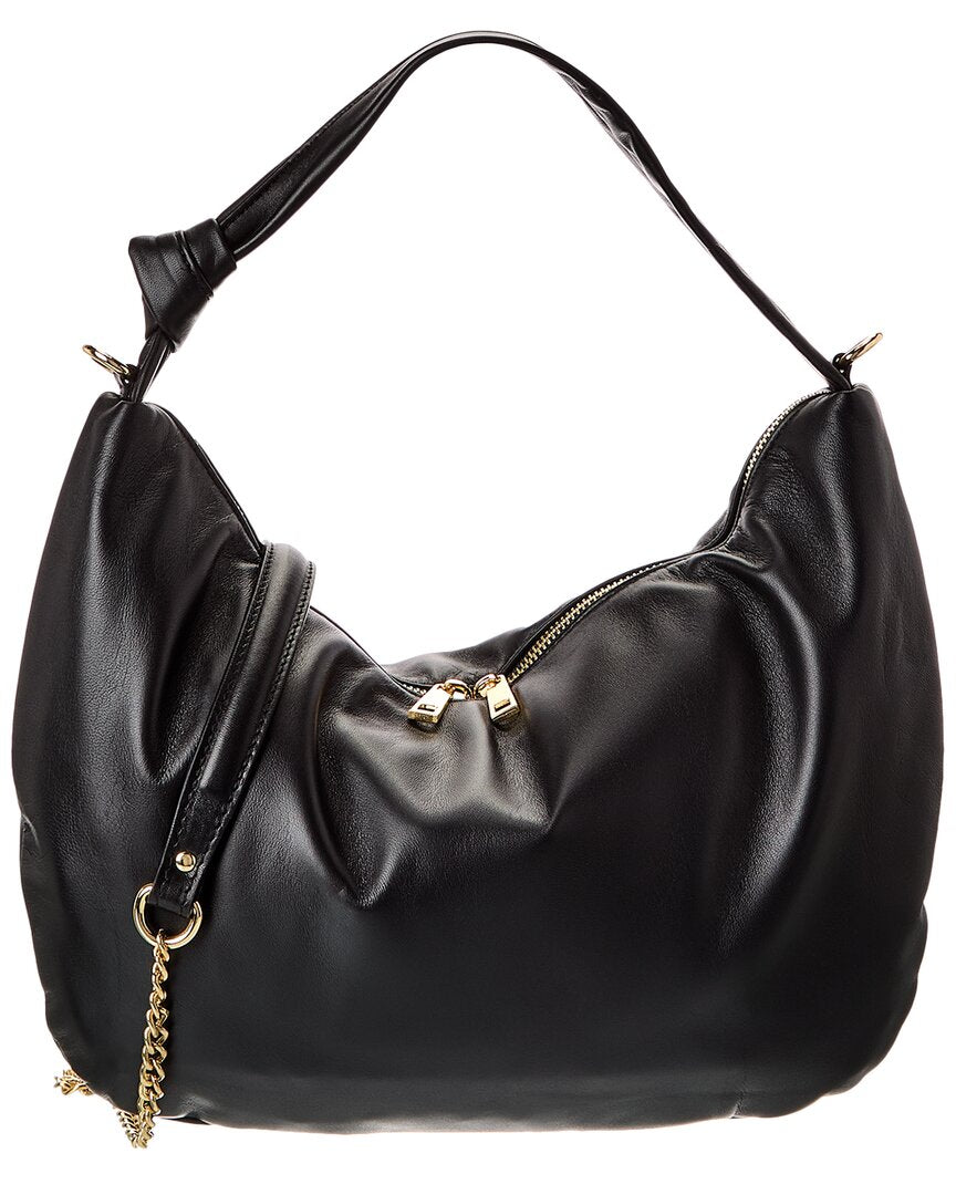 

Перман Нью-Йорк Айса Металлик Кожаная Сумка Через Плечо Persaman New York, черный