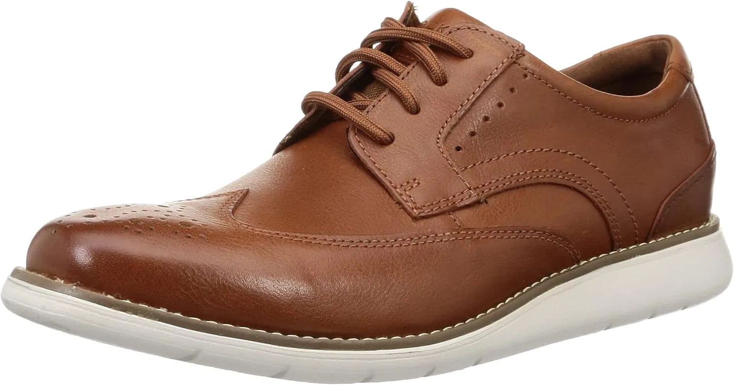 Туфли Rockport Total Motion Craft Wing Tip, Cognac