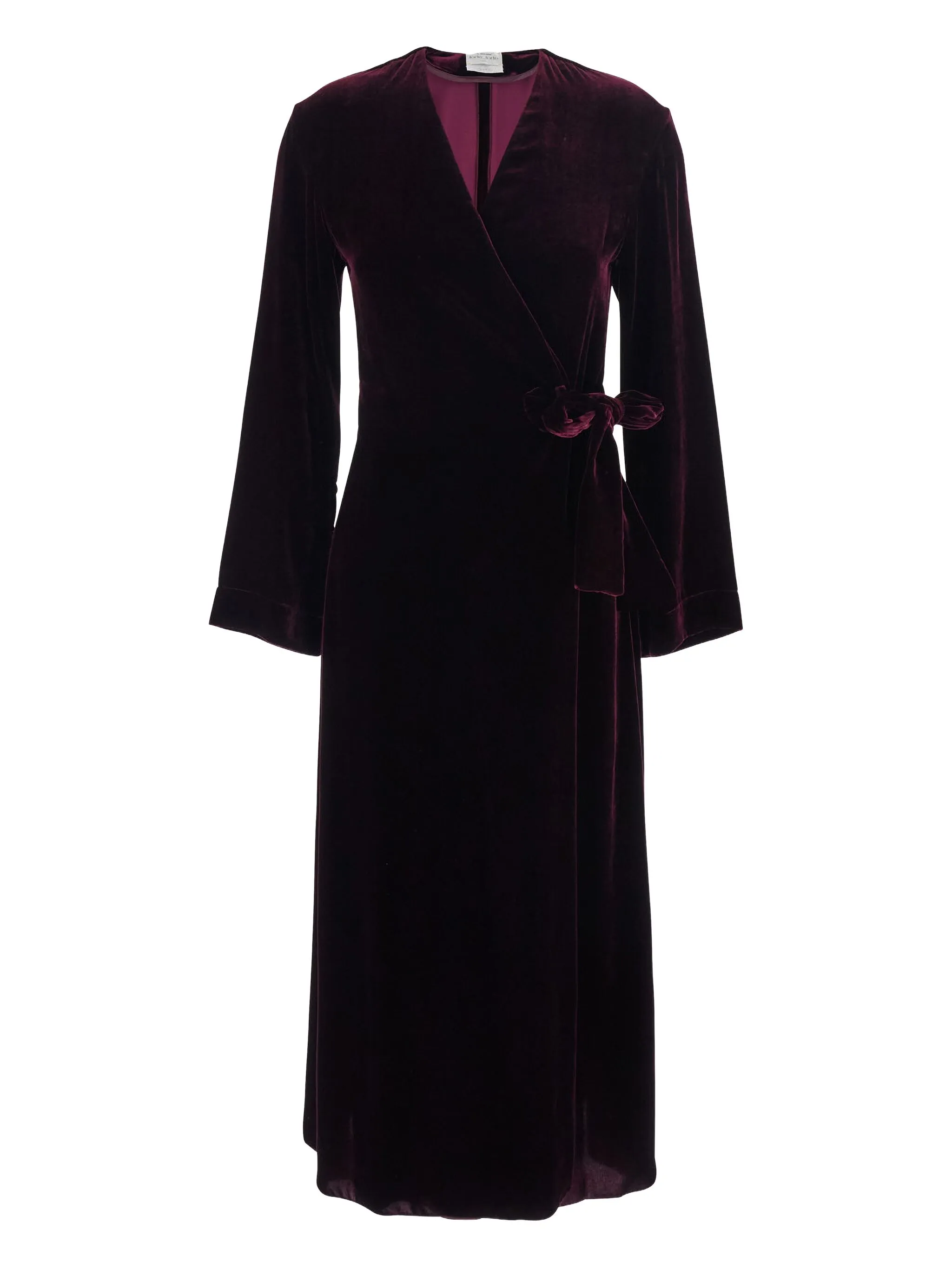 

Бархатное платье с узлом Forte Forte, красный