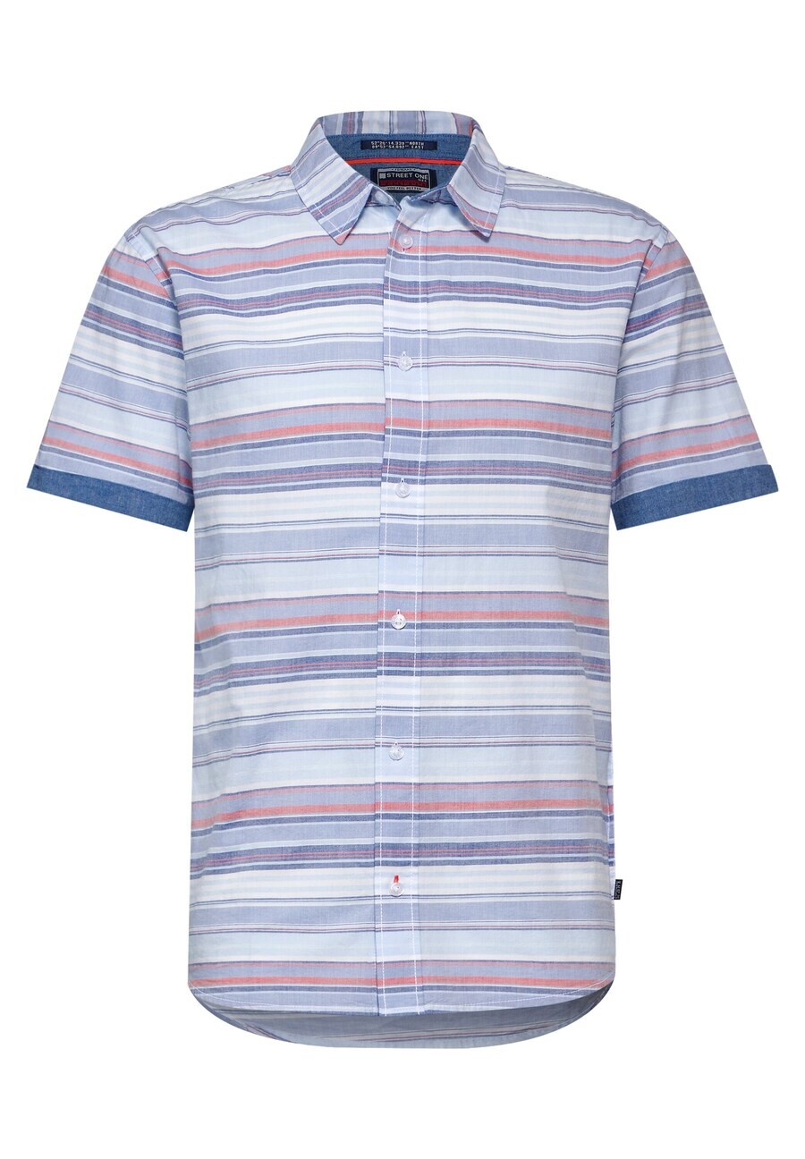

Повседневная рубашка Street One MEN Regular fit Button Up Shirt, разноцветный