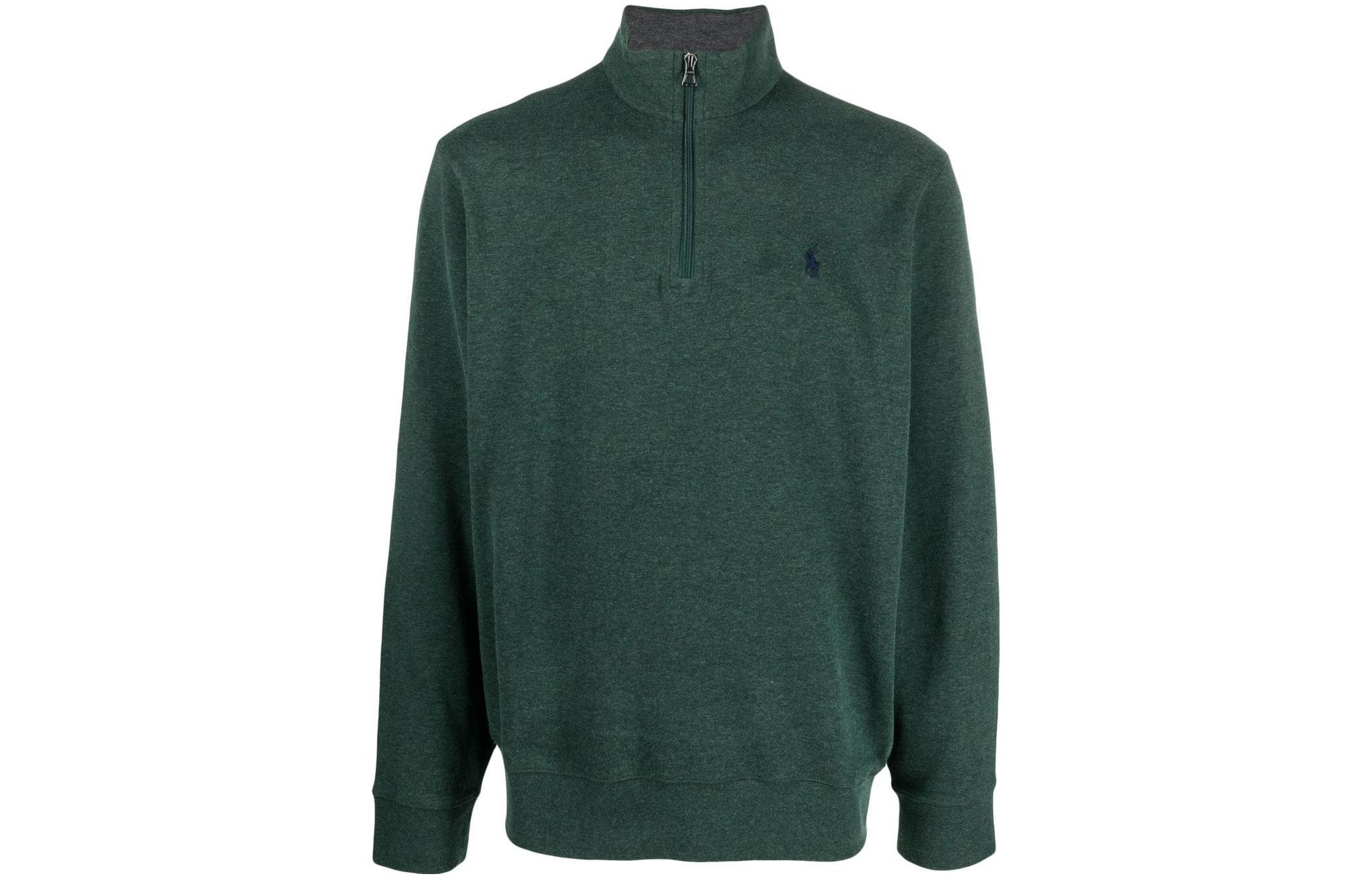 

Свитер SS23 мужской лесной зелёный Polo Ralph Lauren