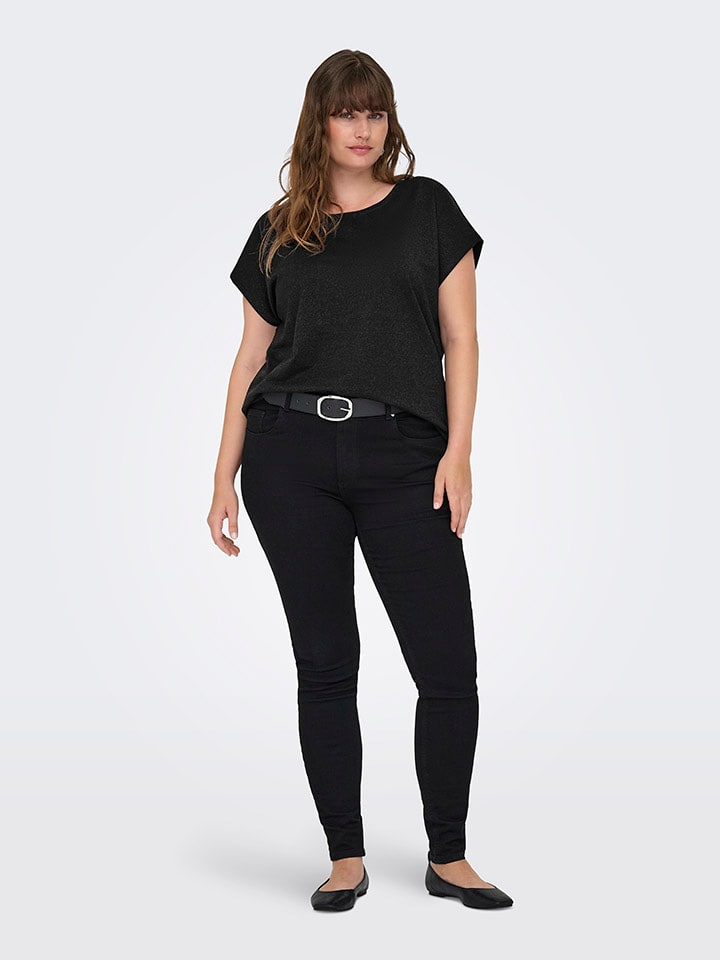 

ONLY Черная футболка, Черный, ONLY Черная футболка