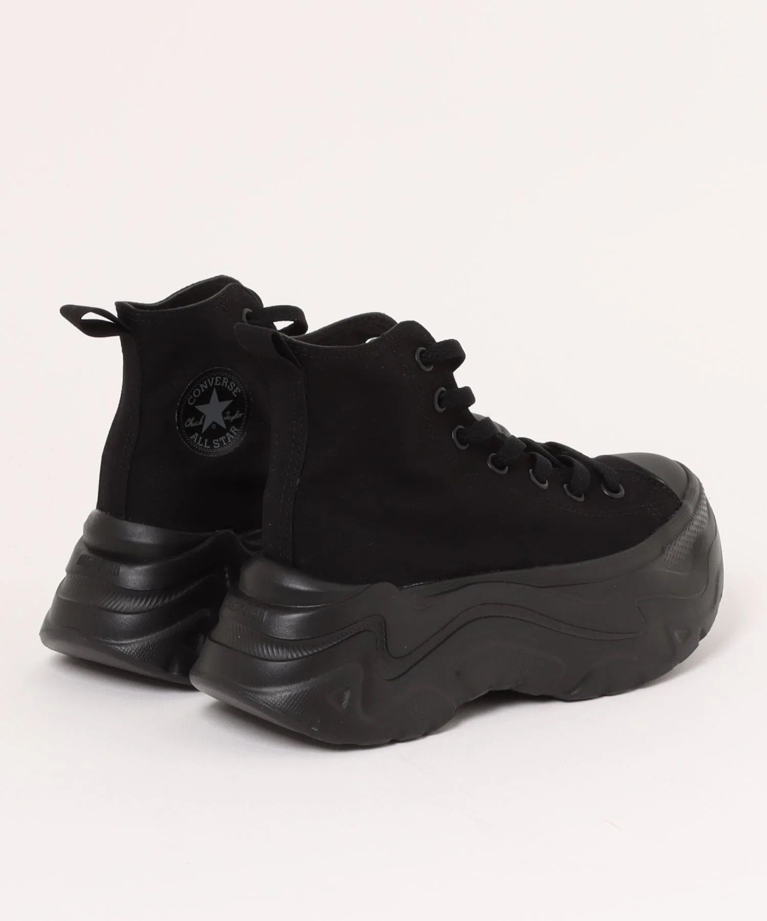 Мужские кроссовки высокие на толстой подошве CONVERSE AS CITYHIKE HI 31315870 черные — фото 2