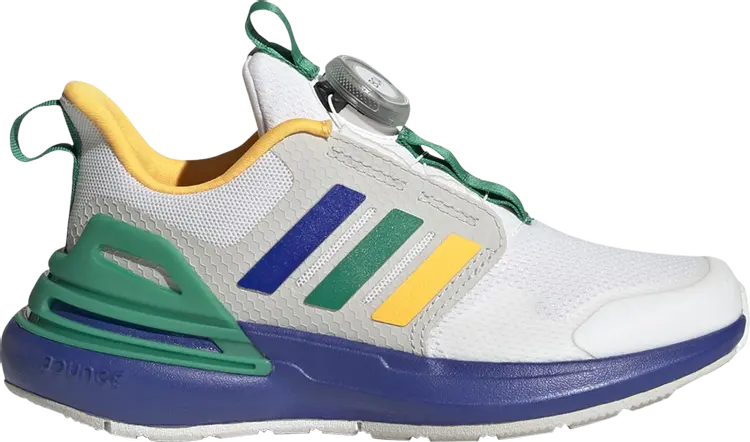 

Кроссовки RapidaSport Bounce BOA J 'White Blue Green', белый