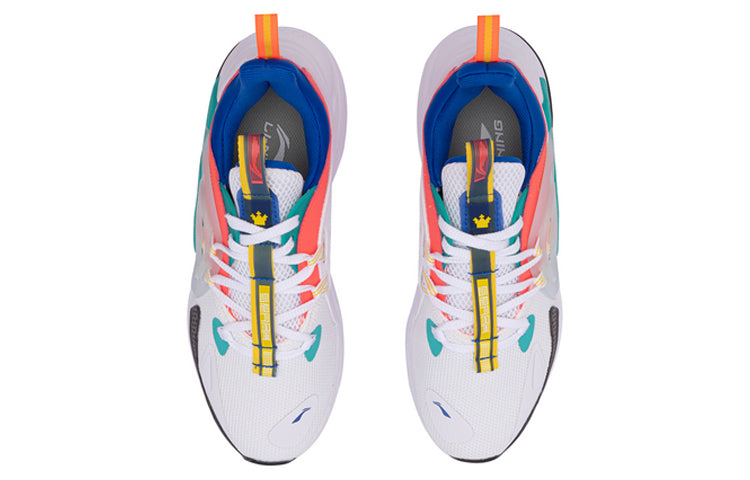 Кроссовки (WMNS) Li-Ning XingHuo Sport Leisure 'White Orange Blue' — фото 4