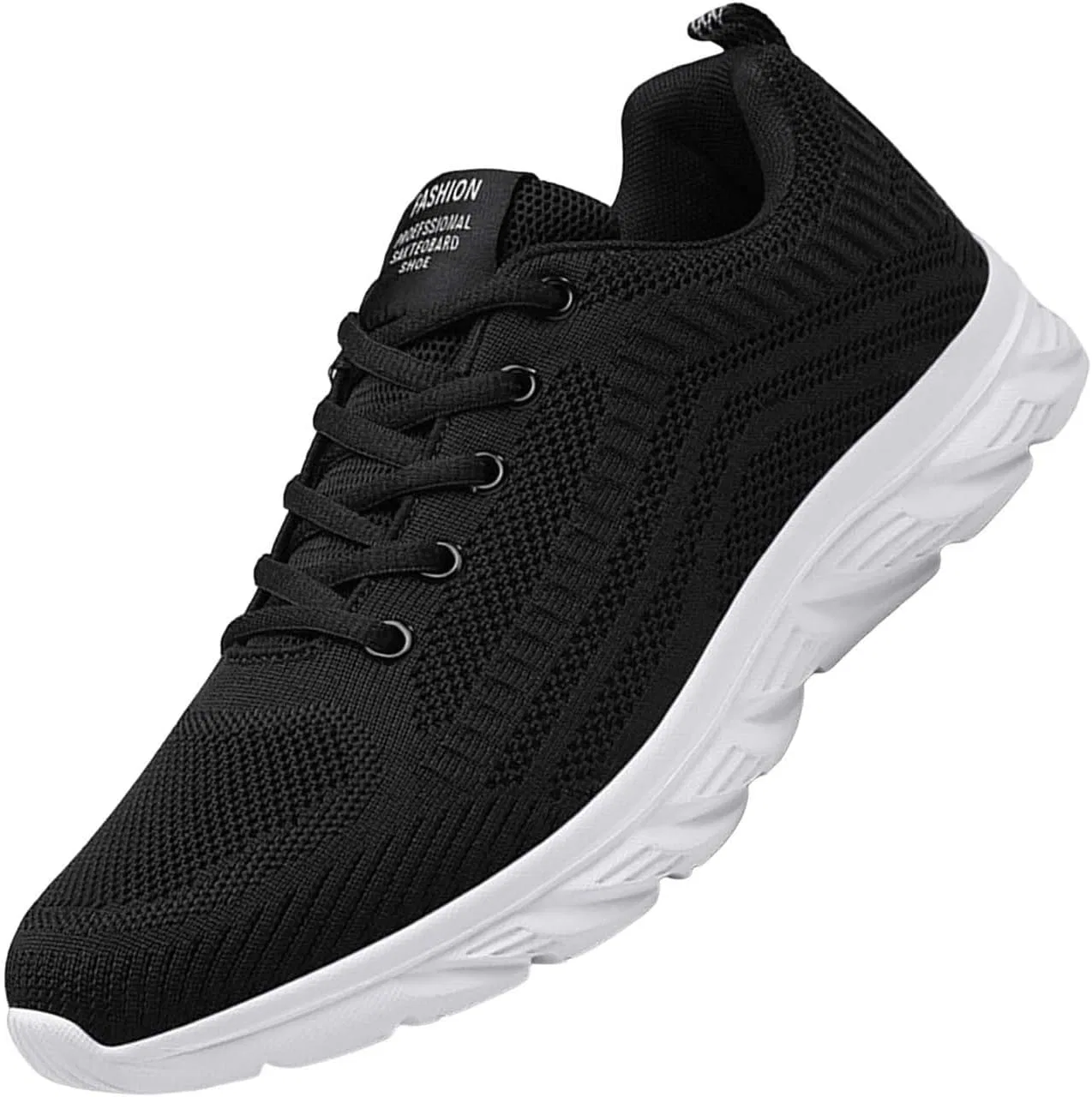Кроссовки Schuhe Herren Summer - Arbeitsschuhe Herren Leicht Turnschuhe Atmungsaktiv Laufschuhe Verschleißfest Freizeitschuhe Fashion Walkingschuhe Bequeme Basketballschuhe Weichen Sohle Sneaker Generisch, Weiß
