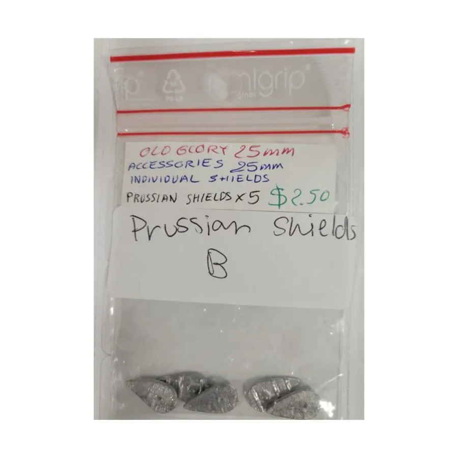 

Прусские щиты Б, Accessories - Weapon Packs (25mm)