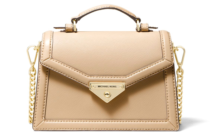 

MICHAEL KORS Сумка через плечо MK Grace кожаная маленькая женская молочная