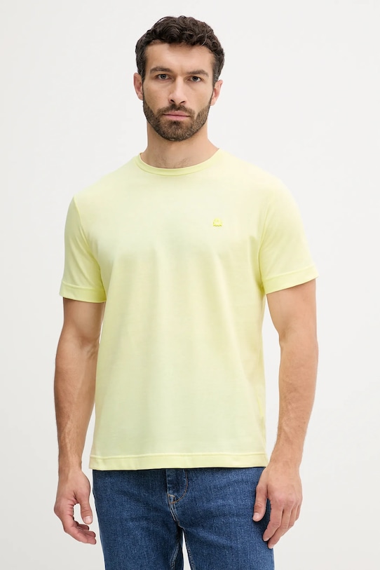 

Хлопковая футболка United Colors Of Benetton, желтый