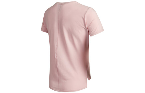 Футболка dri fit training sports quick dry round neck t shirt pink Nike, розовый — фото 2