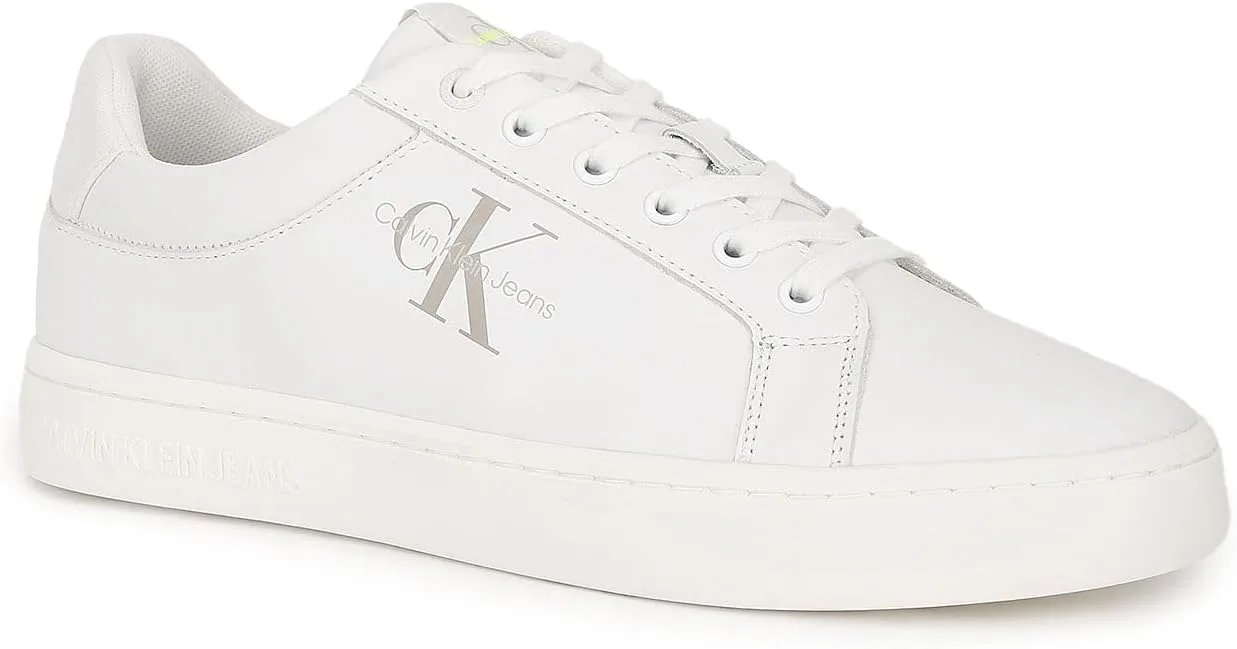 Кроссовки Calvin Klein Herren Classic Fluo Contrast Ym0ym00603 Cupole, белый