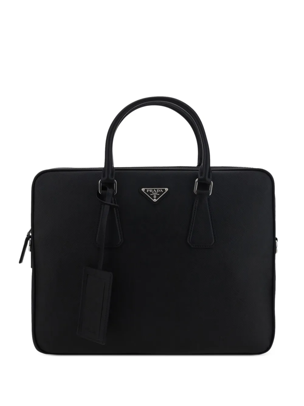 

Портфель с логотипом Prada, черный