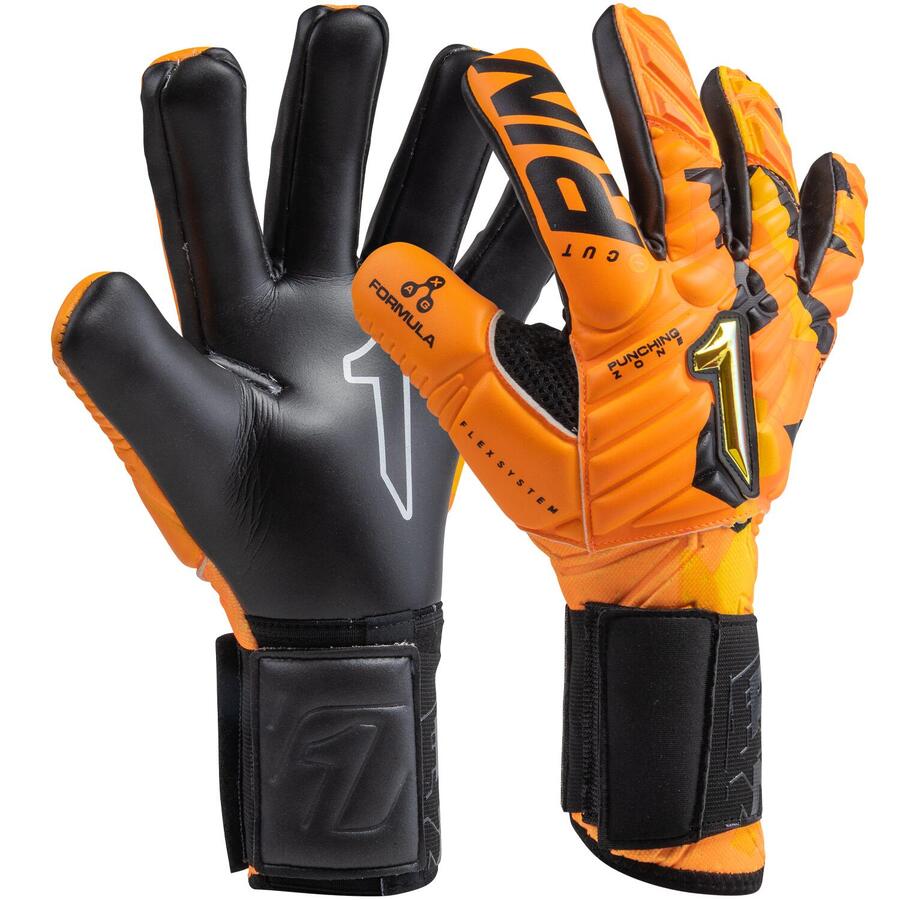 

Вратарские перчатки взрослые Rinat Meta Tactik Gk Pro Orange/black