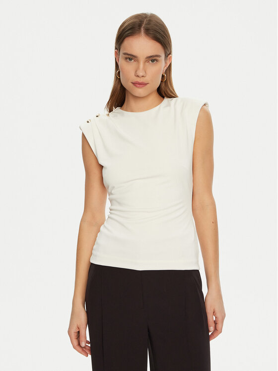 

Блузка обычного кроя 5RGP07 6263A Marciano Guess, экрю