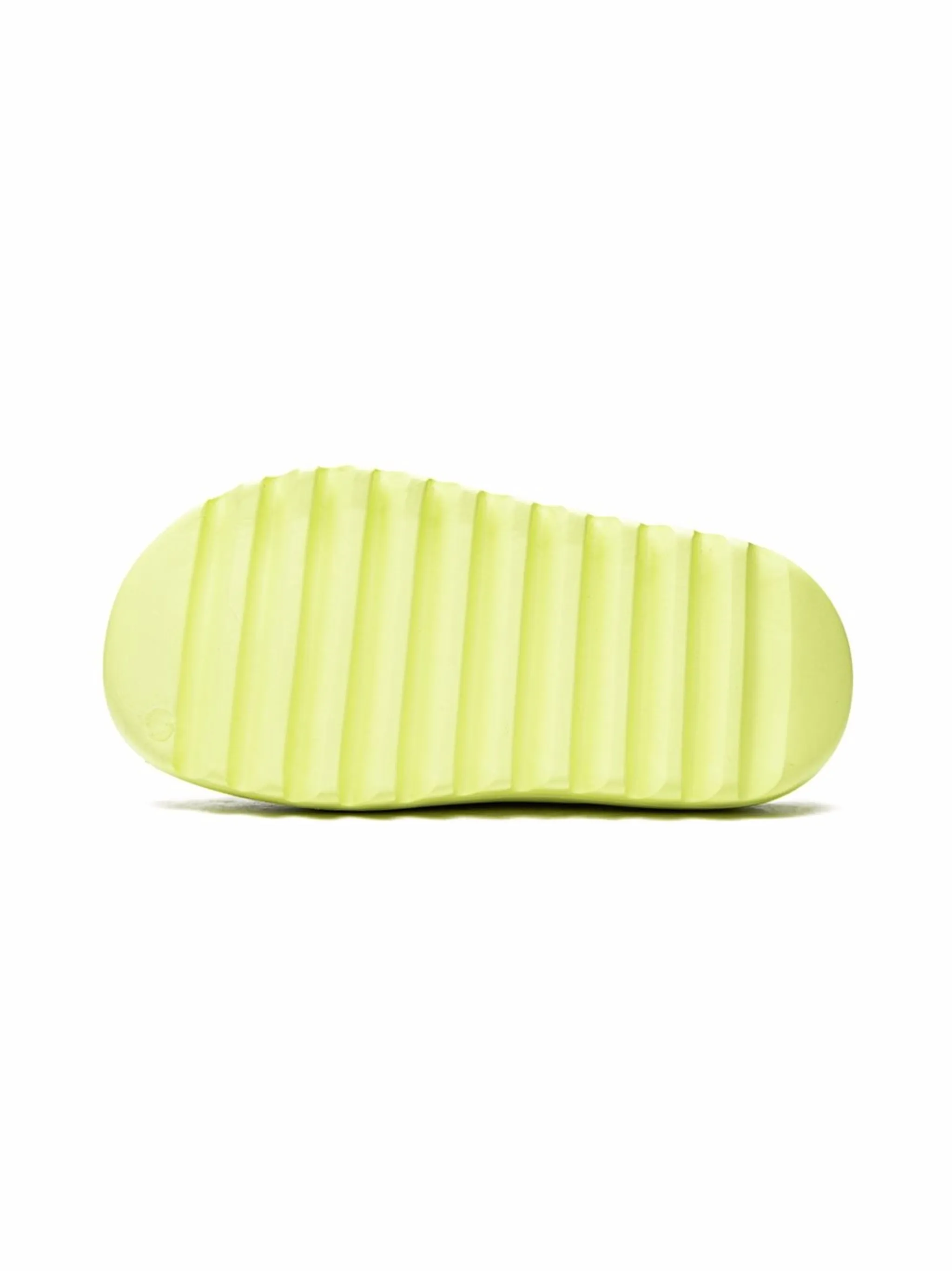Шлепанцы Glow Adidas Yeezy Kids, желтый — фото 4