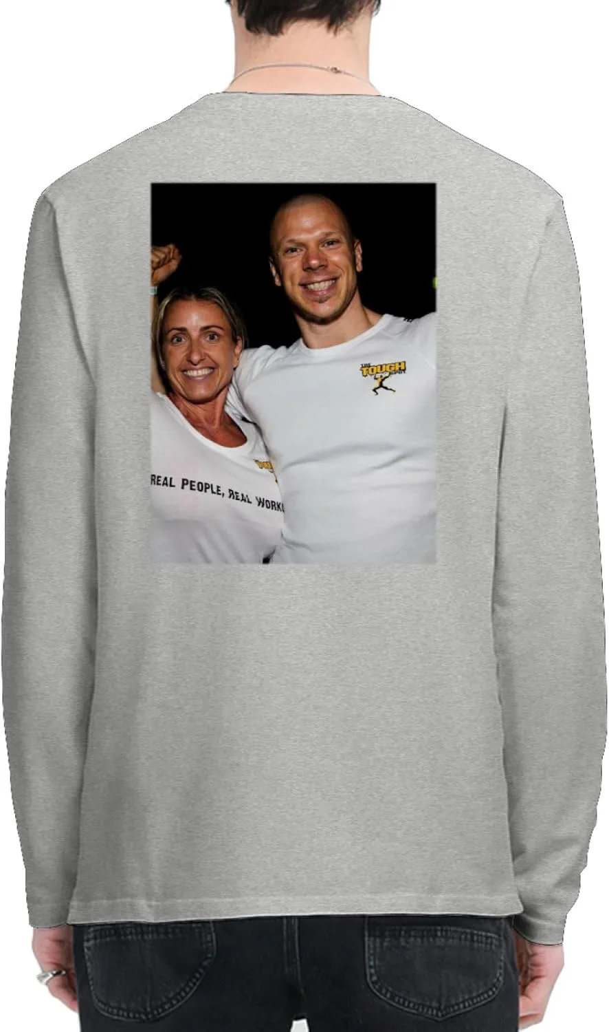 Индивидуальная футболка с длинным рукавом Custom Personalized — фото 3