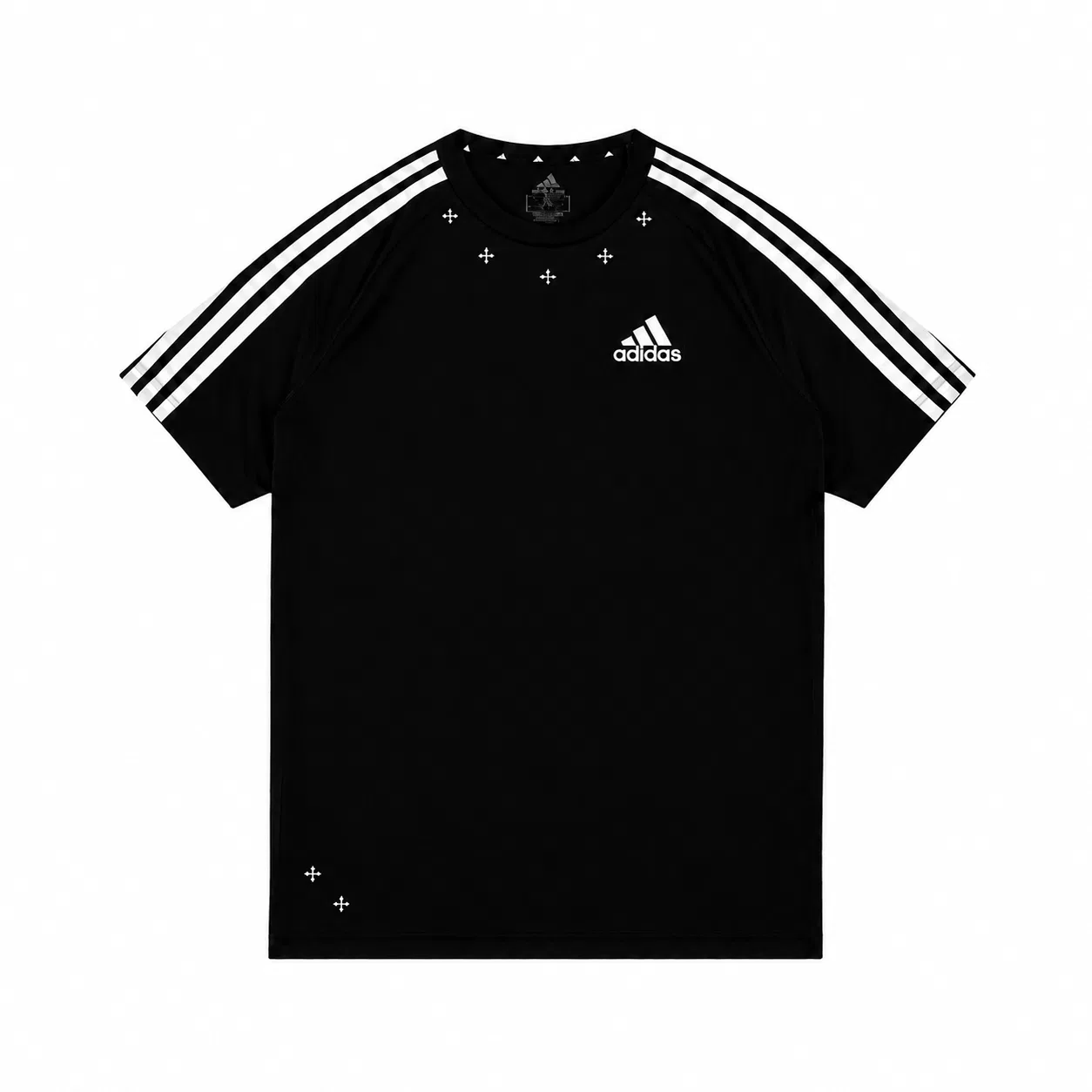 Футболка Adidas Black Crew Neck Moderate Straight Fit