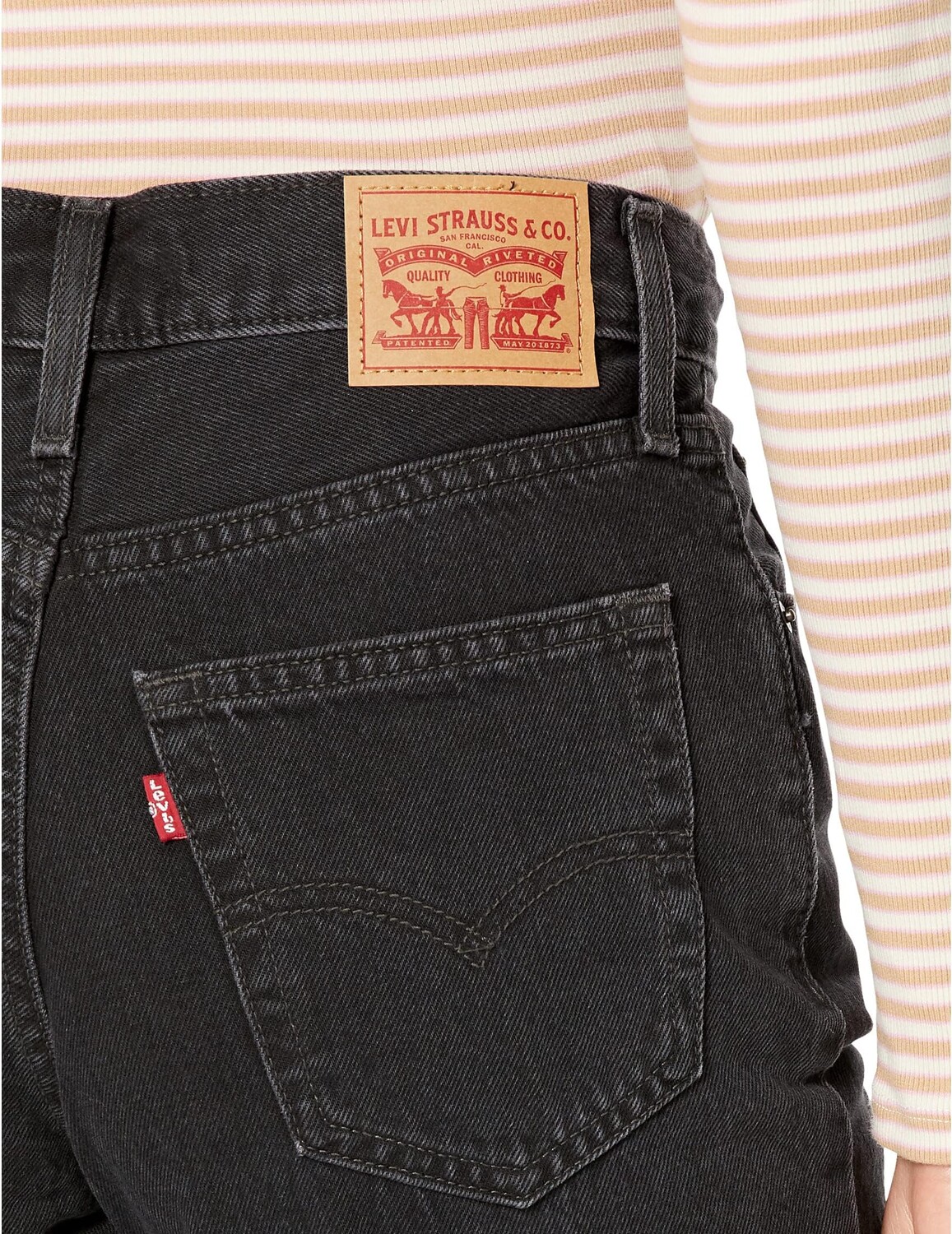 Женские джинсы Levi's 94 Baggy, черный — фото 3