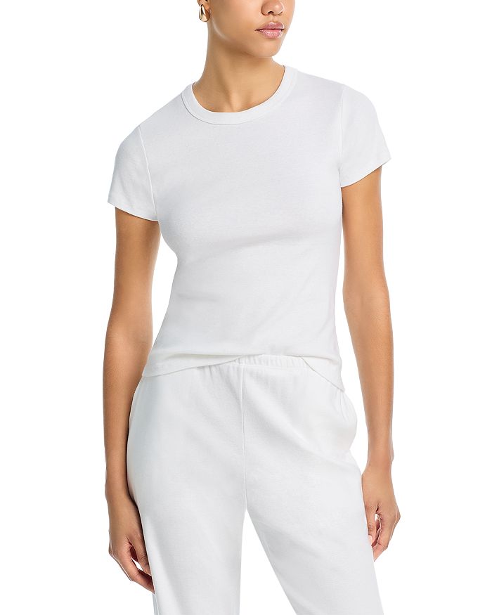 

Футболка хлопковая Nando Slim Fit LESET, белый