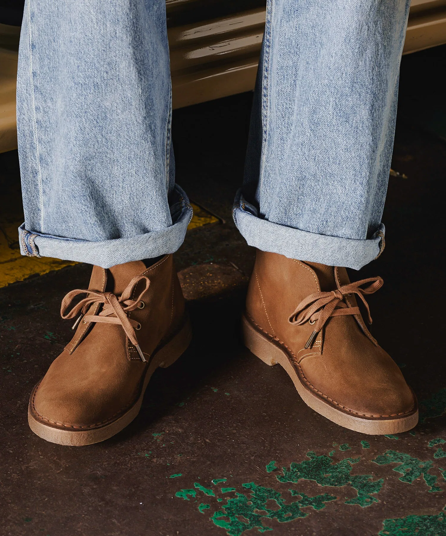 Унисекс ботинки Clarks Desert Boot коричневые