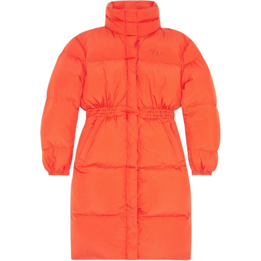 

Пуховик Women's Spicy Orange Stand Collar DIESEL, spicy оранжевый