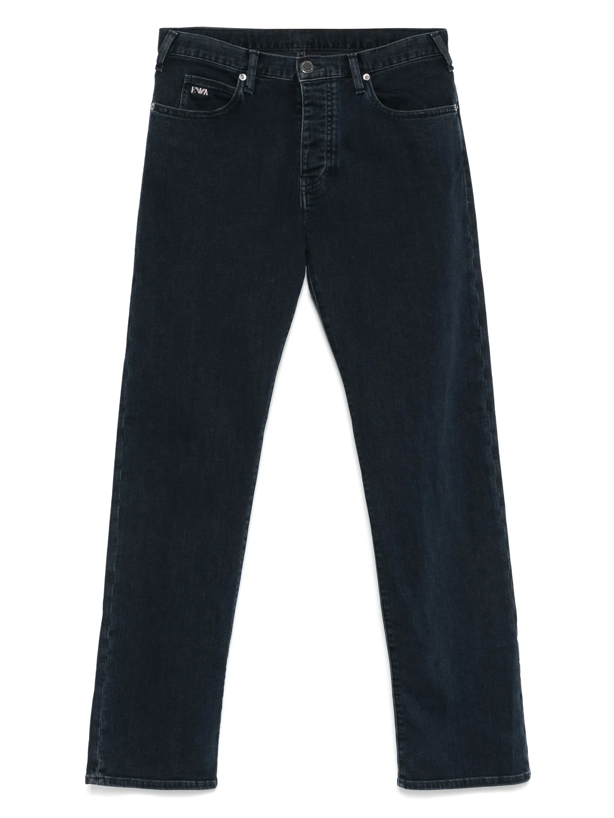 

Джинсы прямого кроя Emporio Armani, синий