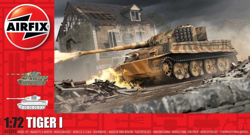 

Airfix, модельный комплект, Tiger 1 1/72