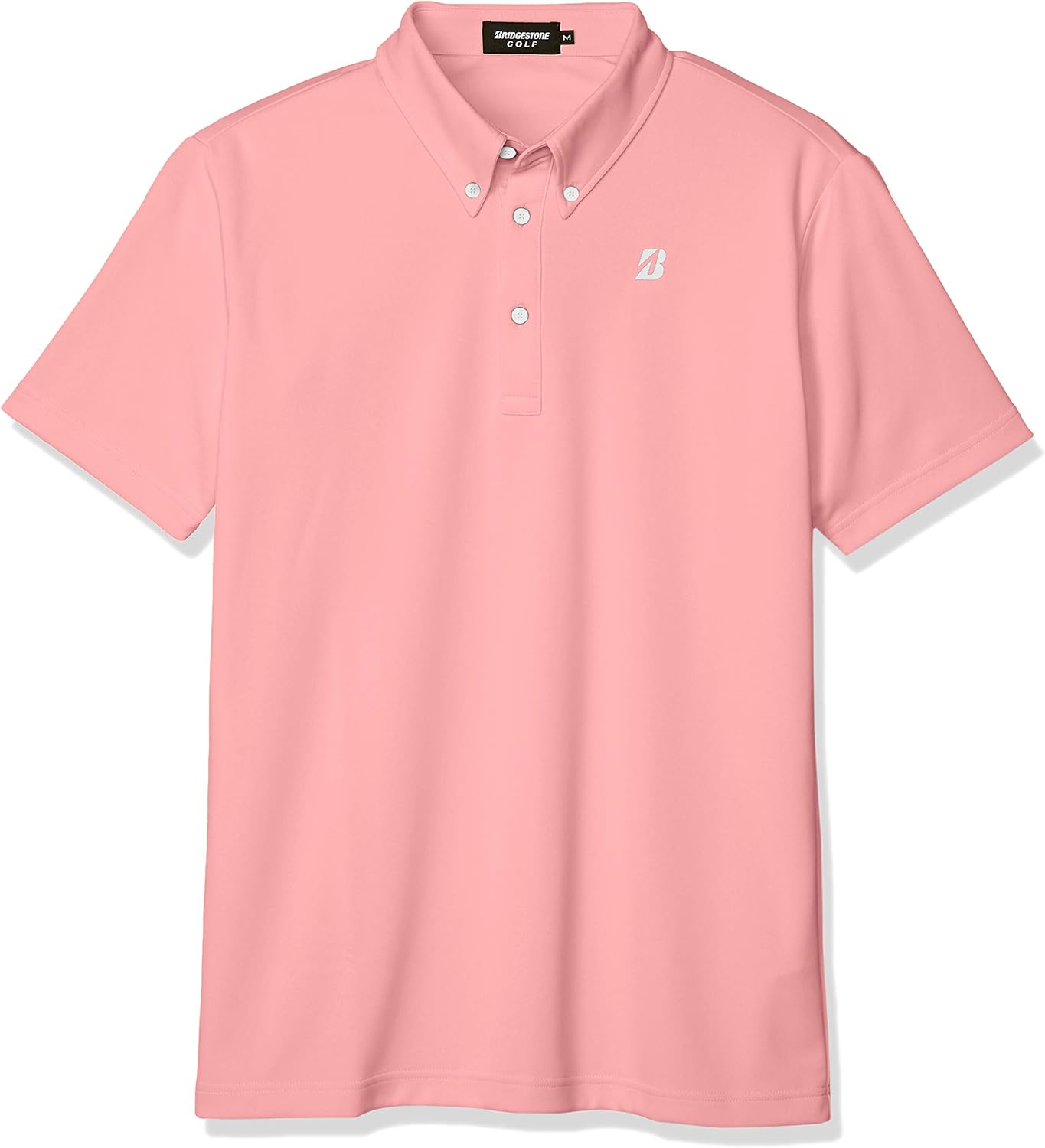 

Мужская рубашка с коротким рукавом на пуговицах BRIDGESTONE 50G02A, розовая Bridgestone Golf