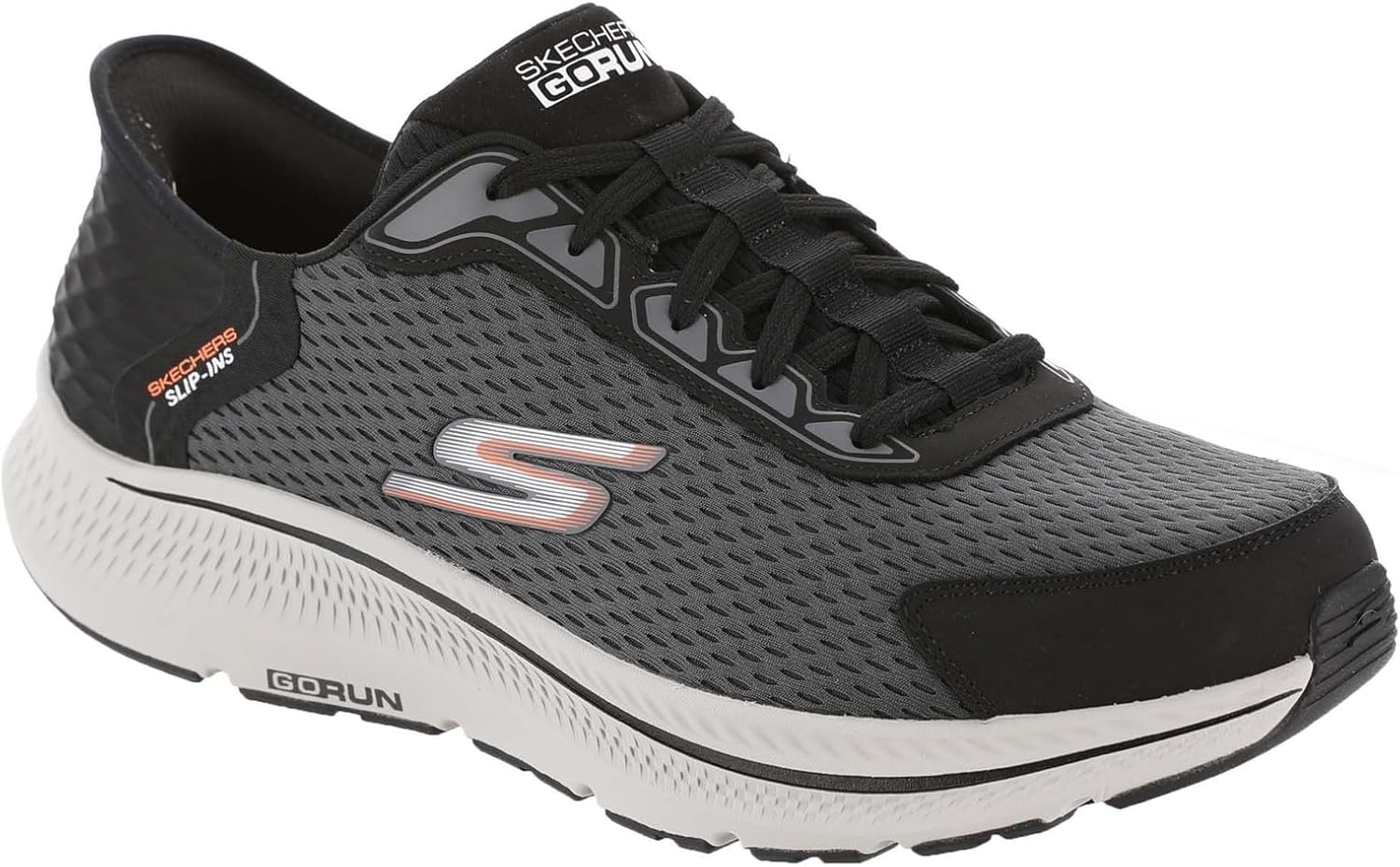 Мужские кроссовки для бега Skechers Go Run Consistent 2.0 Empowered, черный/угольный — фото 2