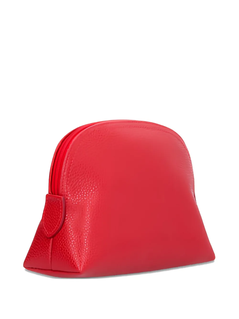 

Кожаная косметичка на молнии Longchamp, красный