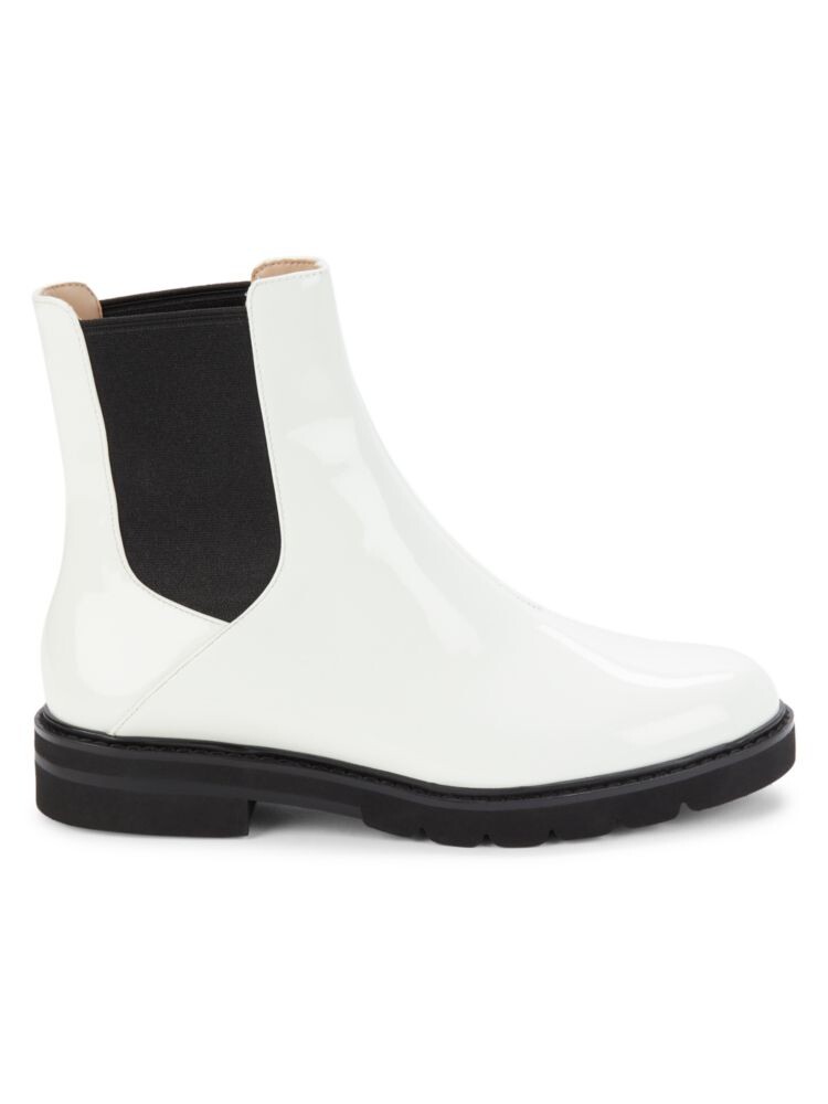 Кожаные ботинки челси Dylan Stuart Weitzman, белый