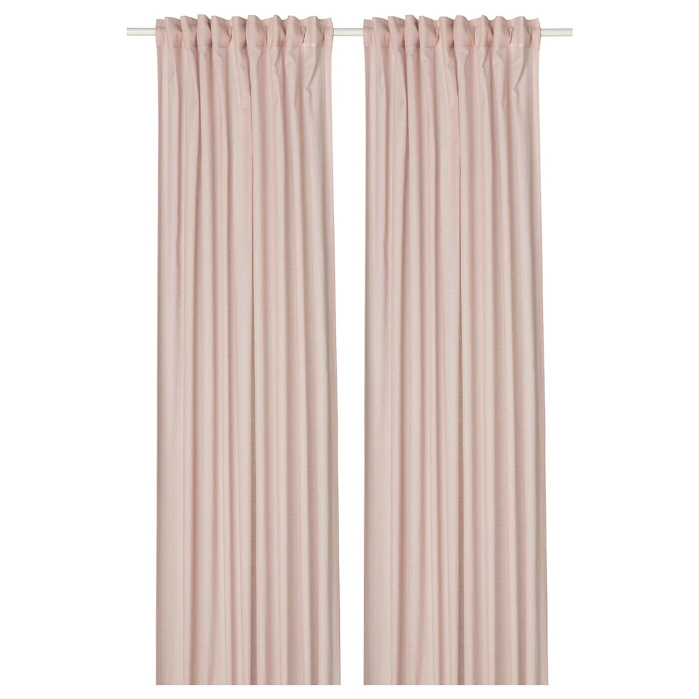 

Гардинные шторы/пара, розовый, 145x300 см, SILVERLÖNN IKEA